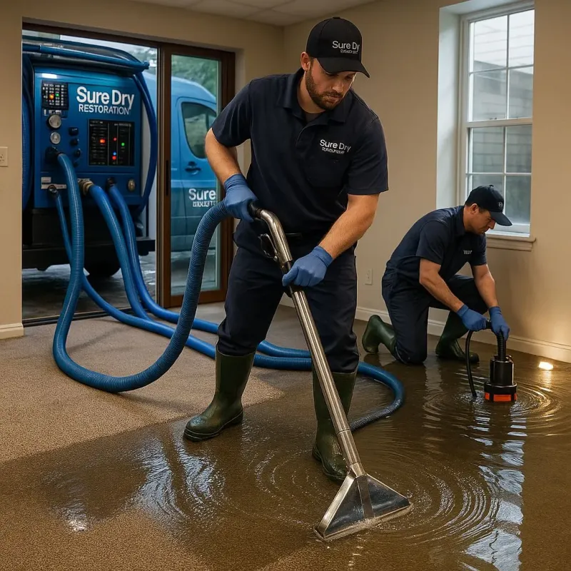 Water Extraction and Removal process in New Freedom, PA